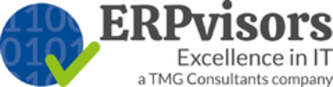 ERPvisors Excellence in IT a TMG Consultants company Logo (DPMA, 05.05.2023)