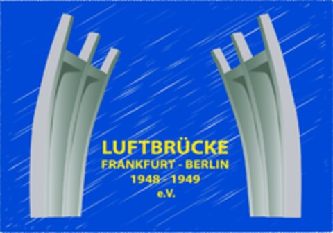 LUFTBRÜCKE FRANKFURT - BERLIN 1948 - 1949 e.V. Logo (DPMA, 06/07/2023)