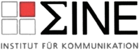 SINE INSTITUT FÜR KOMMUNIKATION Logo (DPMA, 31.05.2024)