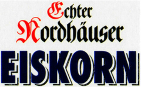 Echter Nordhäuser EISKORN Logo (DPMA, 24.07.2002)