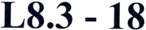 L8.3 - 18 Logo (DPMA, 11/12/2004)