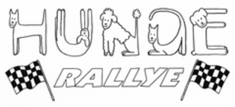 HUNDE RALLYE Logo (DPMA, 06/08/2005)