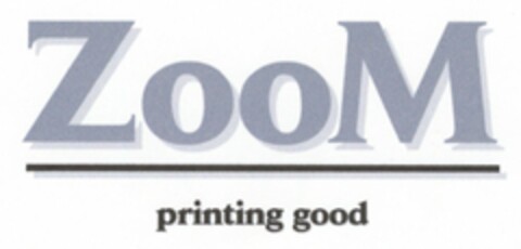 ZooM printing good Logo (DPMA, 24.11.2005)