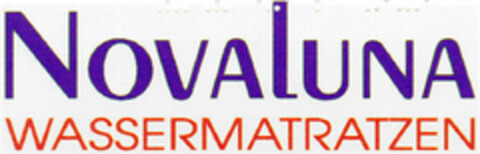 NOVALUNA WASSERMATRATZEN Logo (DPMA, 21.04.1995)