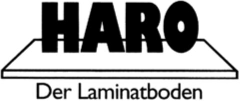 HARO Der Laminatboden Logo (DPMA, 28.04.1995)
