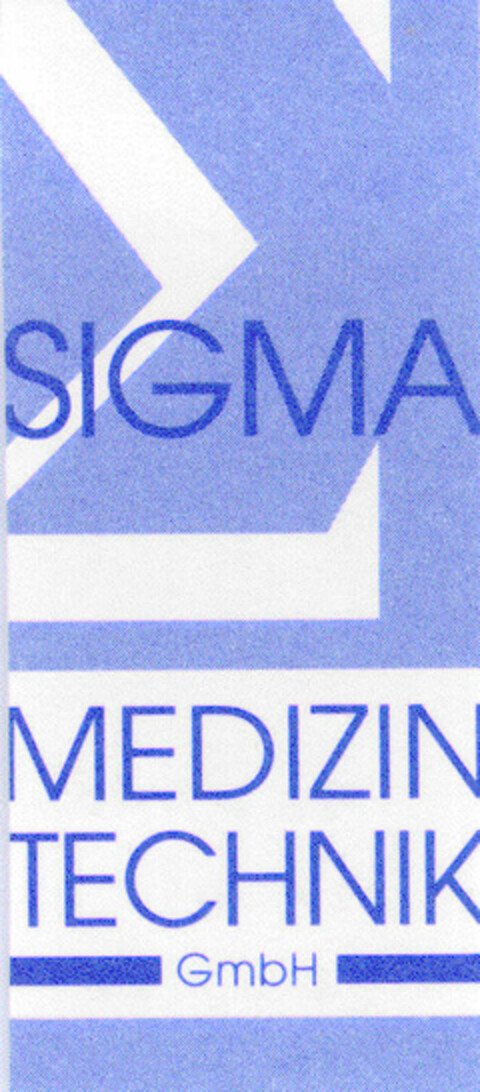 SIGMA MEDIZIN TECHNIK GmbH Logo (DPMA, 08.04.1997)