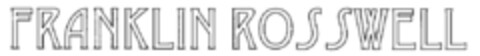 FRANKLIN ROSSWELL Logo (DPMA, 28.01.1999)