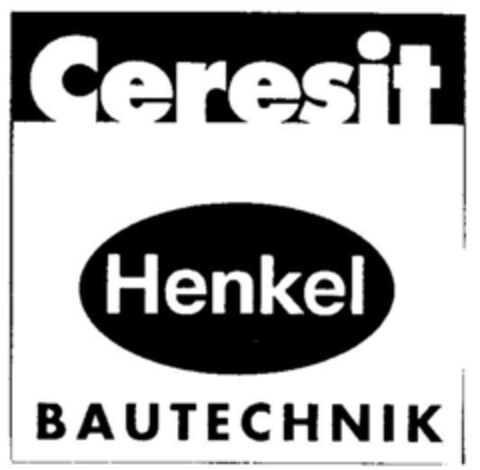 Ceresit Henkel BAUTECHNIK Logo (DPMA, 01/29/1999)