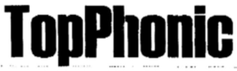 TopPhonic Logo (DPMA, 20.08.1999)