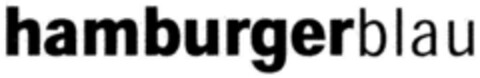 hamburgerblau Logo (DPMA, 08.10.1999)