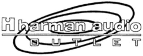 H harman audio OUTLET Logo (DPMA, 18.10.1999)