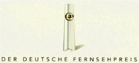 DER DEUTSCHE FERNSEHPREIS Logo (DPMA, 10.09.1999)