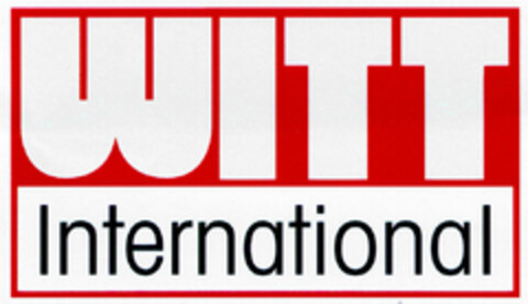 WITT International Logo (DPMA, 10/27/1999)