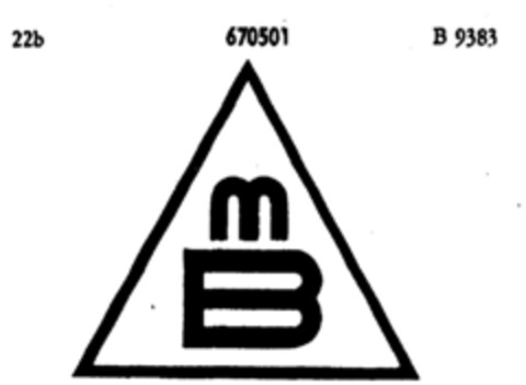 mB Logo (DPMA, 02.04.1954)