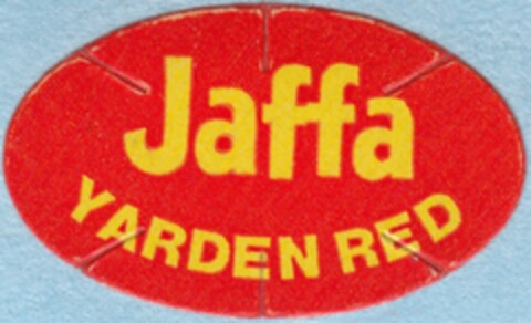 Jaffa YARDEN RED Logo (DPMA, 11.09.1991)