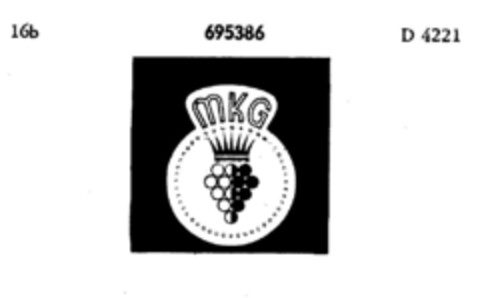 MKG Logo (DPMA, 09/28/1953)