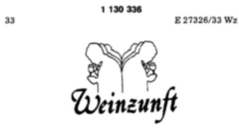 Weinzunft Logo (DPMA, 29.01.1988)