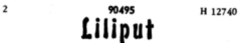 Liliput Logo (DPMA, 07.04.1906)