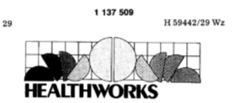 HEALTHWORKS Logo (DPMA, 27.04.1988)