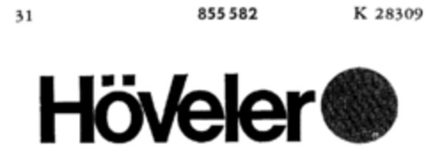 Höveler Logo (DPMA, 22.02.1968)