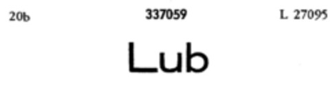 Lub Logo (DPMA, 25.07.1924)