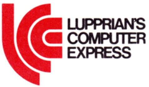 LUPPRIAN`S COMPUTER EXPRESS Logo (DPMA, 05/18/1988)