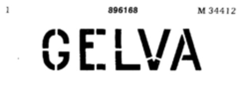 GELVA Logo (DPMA, 29.06.1971)
