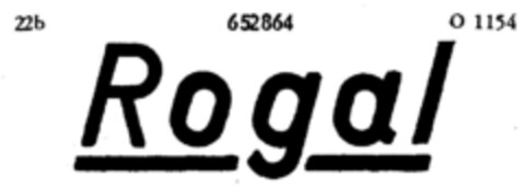 Rogal Logo (DPMA, 22.05.1953)