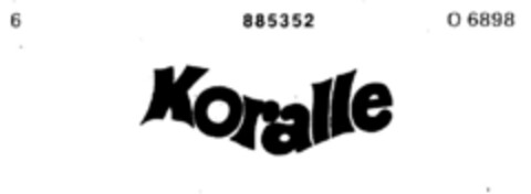 Koralle Logo (DPMA, 05.09.1970)