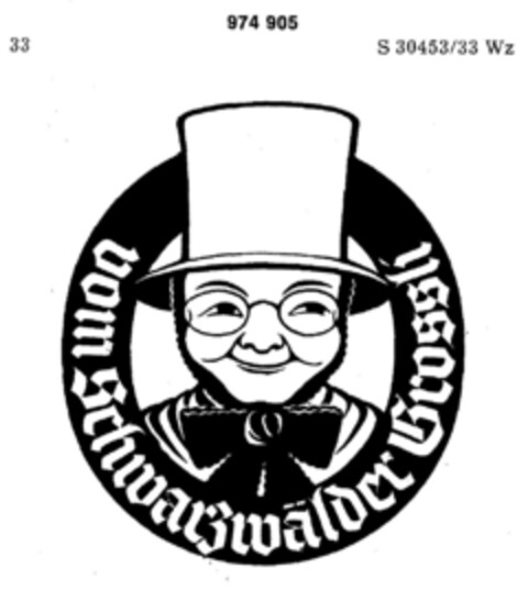 Schwarzwälder Grossli Logo (DPMA, 11/26/1976)