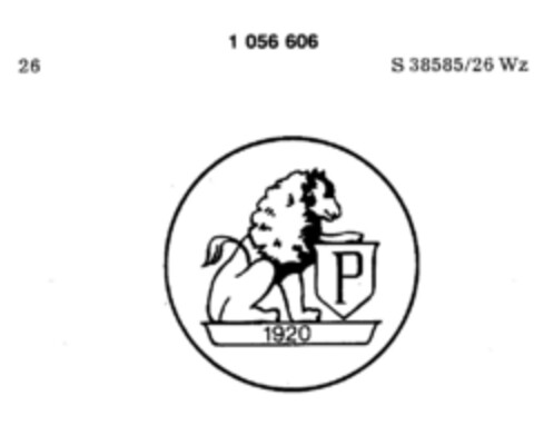 P 1920 Logo (DPMA, 12.03.1983)