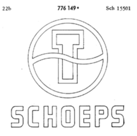 SCHOEPS Logo (DPMA, 22.04.1963)