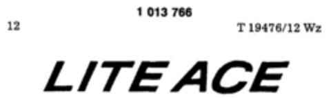 LITE ACE Logo (DPMA, 07.05.1979)