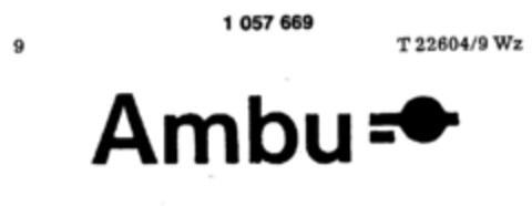 Ambu Logo (DPMA, 06.06.1983)