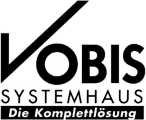 VOBIS SYSTEMHAUS Die Komplettlösung Logo (DPMA, 25.11.1993)