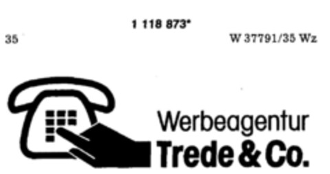 Werbeargentur Trede & Co. Logo (DPMA, 20.01.1988)