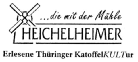 HEICHELHEIMER ... die mit der Mühle Logo (DPMA, 20.09.2000)