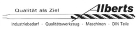 Qualität als Ziel Alberts Logo (DPMA, 09/10/2008)