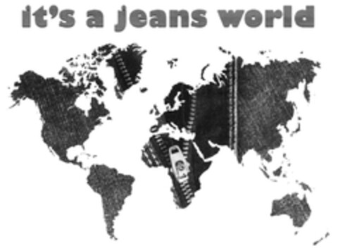 it's a jeans world Logo (DPMA, 28.10.2008)