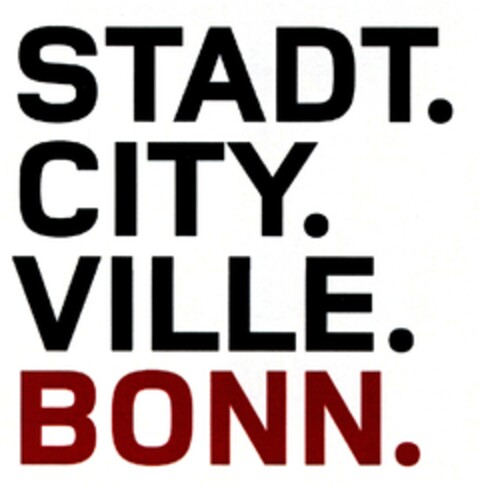 STADT. CITY. VILLE. BONN. Logo (DPMA, 11/19/2008)