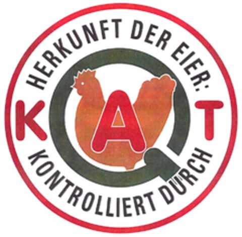 HERKUNFT DER EIER: KONTROLLIERT DURCH KAT Logo (DPMA, 08.03.2010)