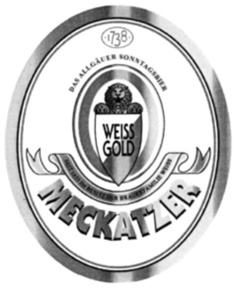 WEISS GOLD MECKATZER Logo (DPMA, 23.06.2010)