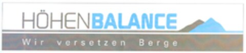 HÖHENBALANCE Logo (DPMA, 27.10.2011)