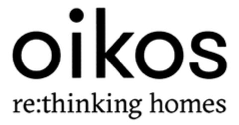 oikos re:thinking homes Logo (DPMA, 19.04.2018)