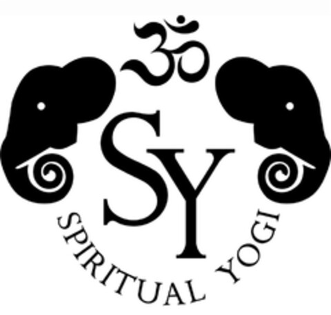 SY SPIRITUAL YOGI Logo (DPMA, 05/14/2018)