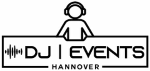 DJ EVENTS HANNOVER Logo (DPMA, 02.03.2023)