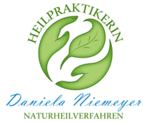 HEILPRAKTIKERIN Daniela Niemeyer NATURHEILVERFAHREN Logo (DPMA, 07/04/2023)