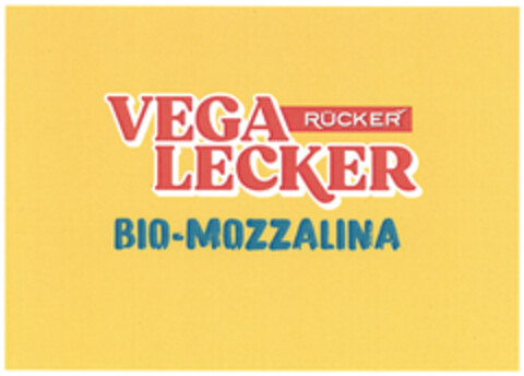 VEGA RÜCKER LECKER BIO-MOZZALINA Logo (DPMA, 03/22/2024)