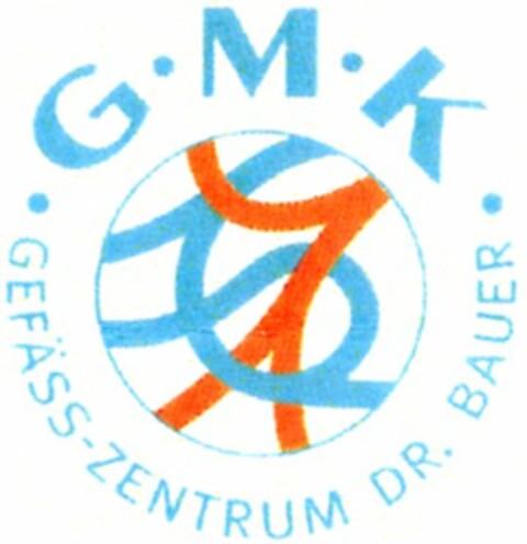 G·M·K GEFÄSS-ZENTRUM DR. BAUER Logo (DPMA, 04/19/2005)
