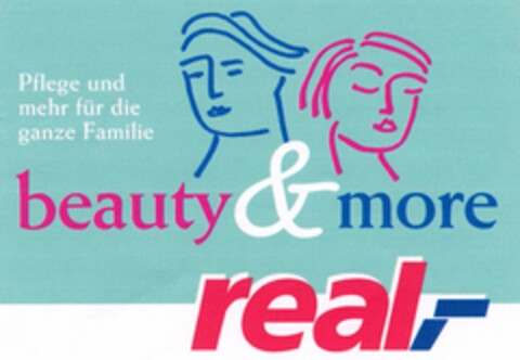 BEAUTY & MORE REAL Logo (DPMA, 09/23/2005)